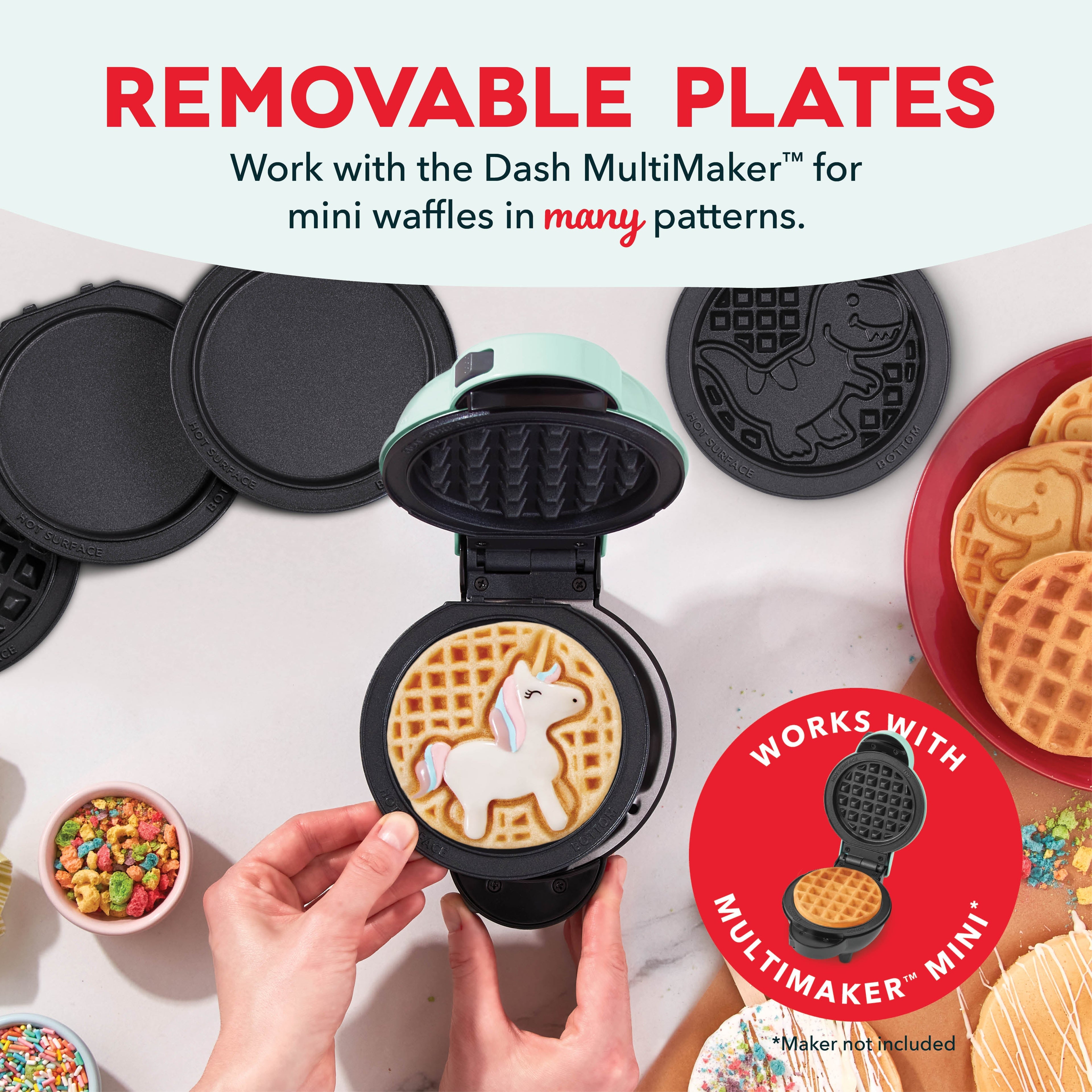 MultiMaker® Mini System: Removable Plate Sets